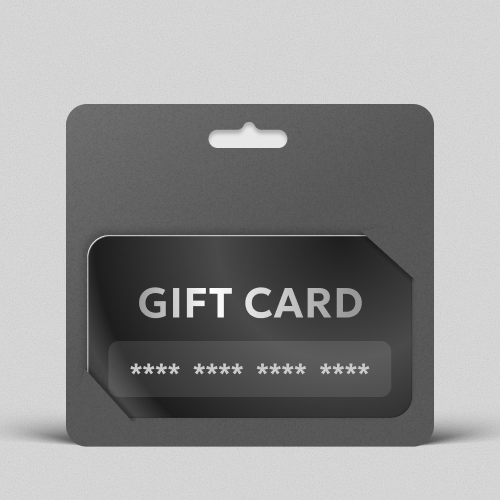 Gift card from Twisted Threads Au featuring a stylish design, perfect for gifting or personal use.
